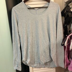 Lululemon light Blue Women's Long Sleeve Top